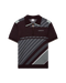 CASABLANCA Merino Diagonal Tennis Polo Mens Apparel